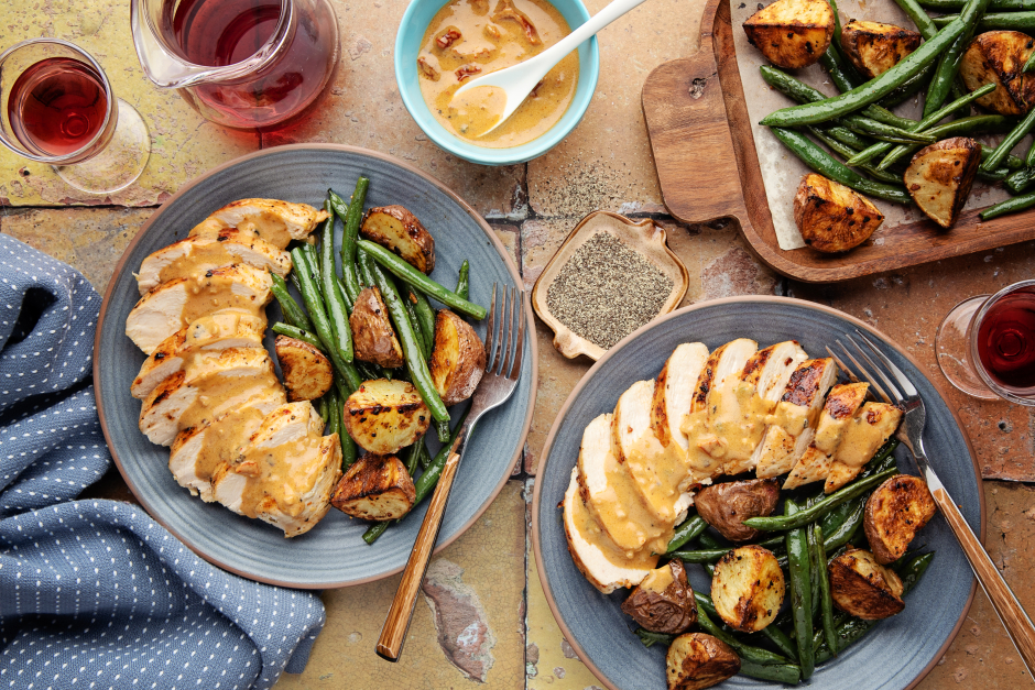 Saucy Chicken Breasts with Sun-Dried Tomatoes