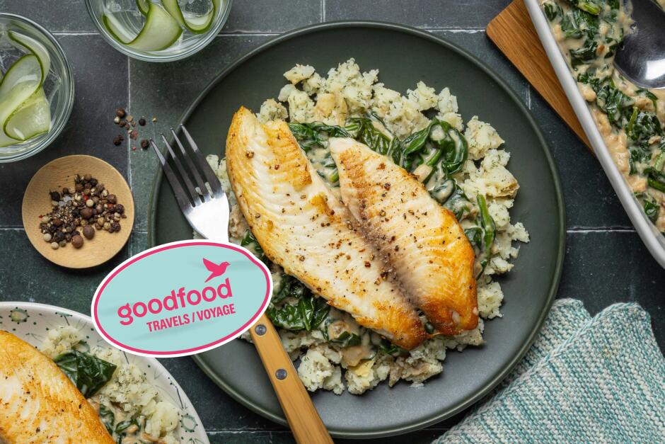 Protein Swap | Goodfood Travels: Germany's Fish over Rahmspinat