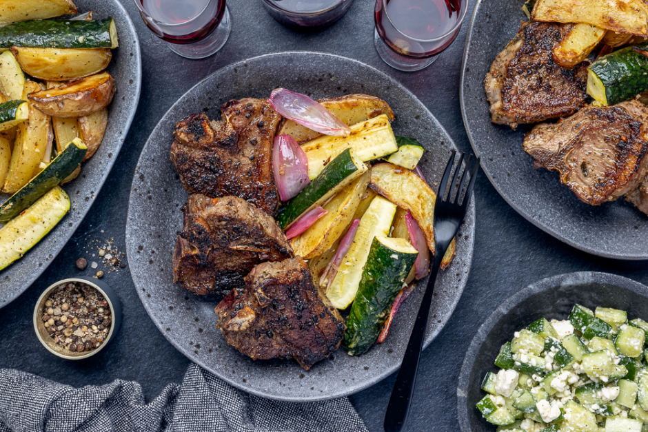 Spice-Rubbed Grass-Fed Lamb Chops