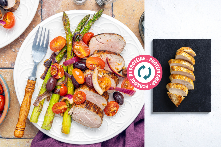 Protein Swap | Italian Roasted Chicken Breasts