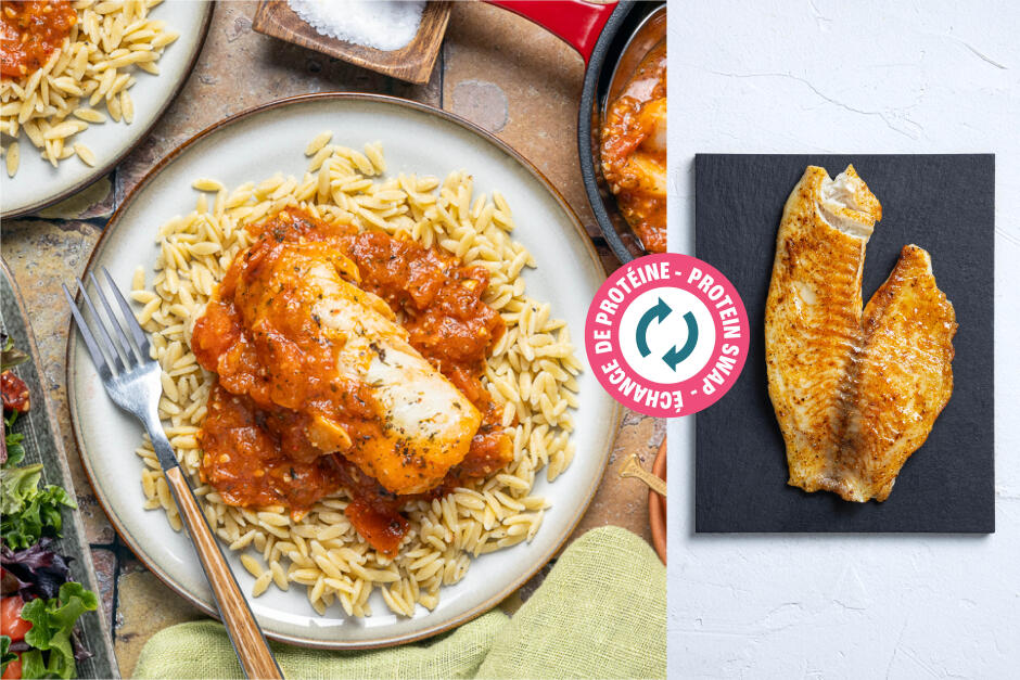 Protein Swap | Tilapia Alla Pizzaiola