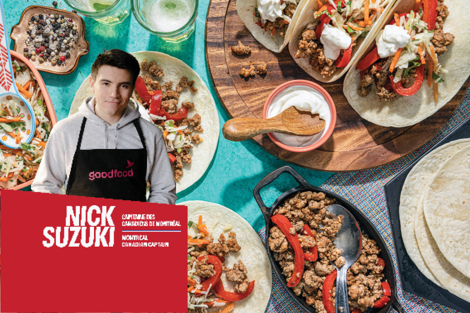 Nick’s Pick | Quick Ground Pork & Sweet Pepper Tacos