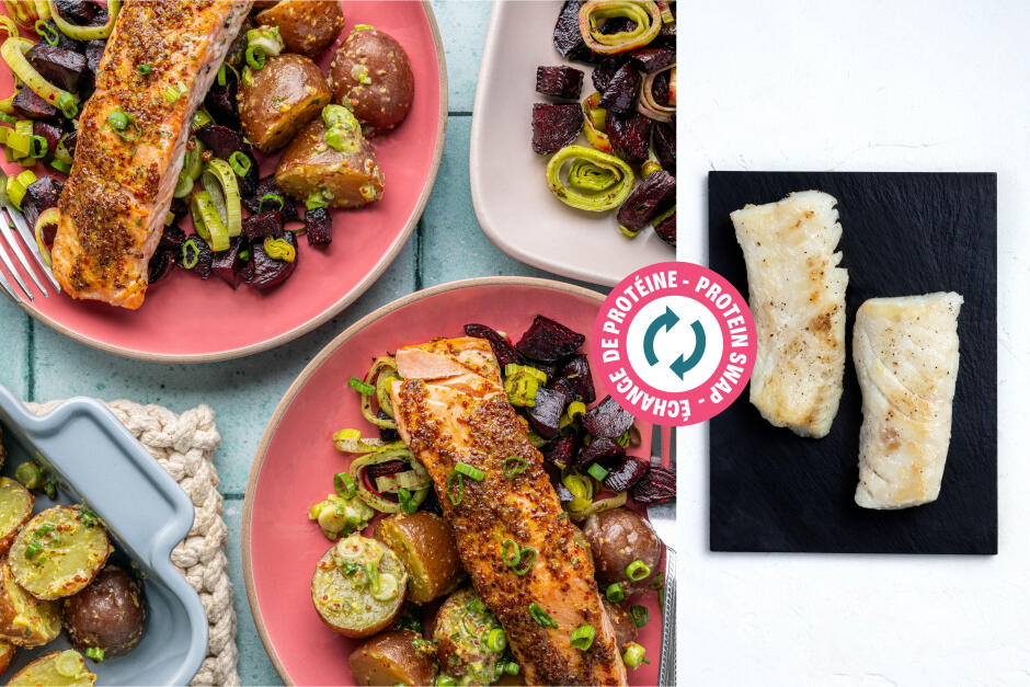 Protein Swap | Honey-Mustard Glazed Cod