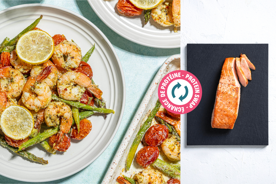 Protein Swap | Speedy Sheet Pan Salmon