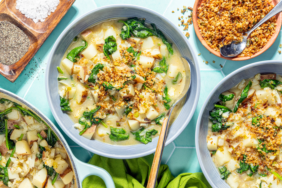 Creamy Potato & Leek Chowder