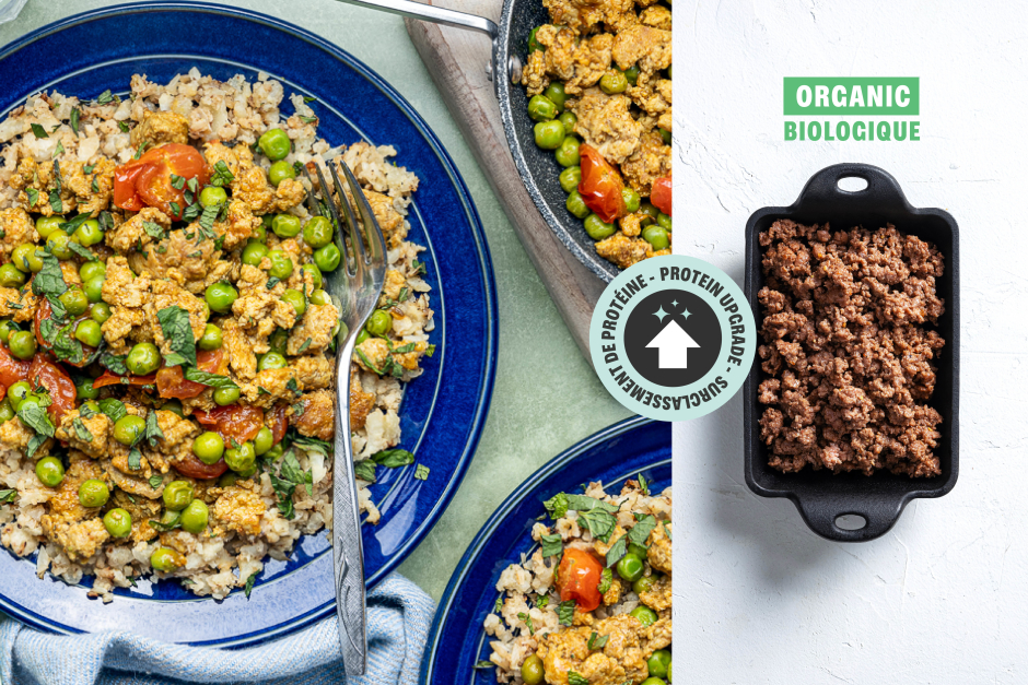 Protein Upgrade | ORGANIC Beef Keema Matar