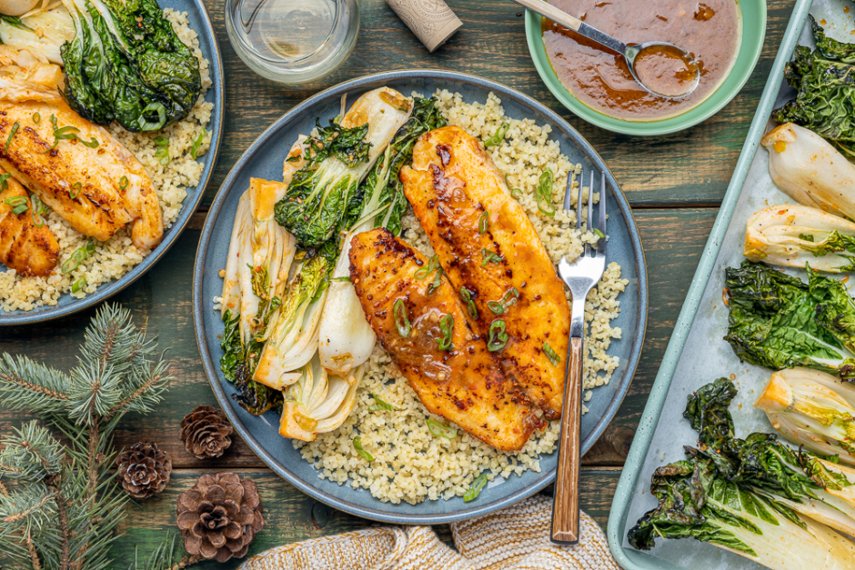 Miso Butter Tilapia