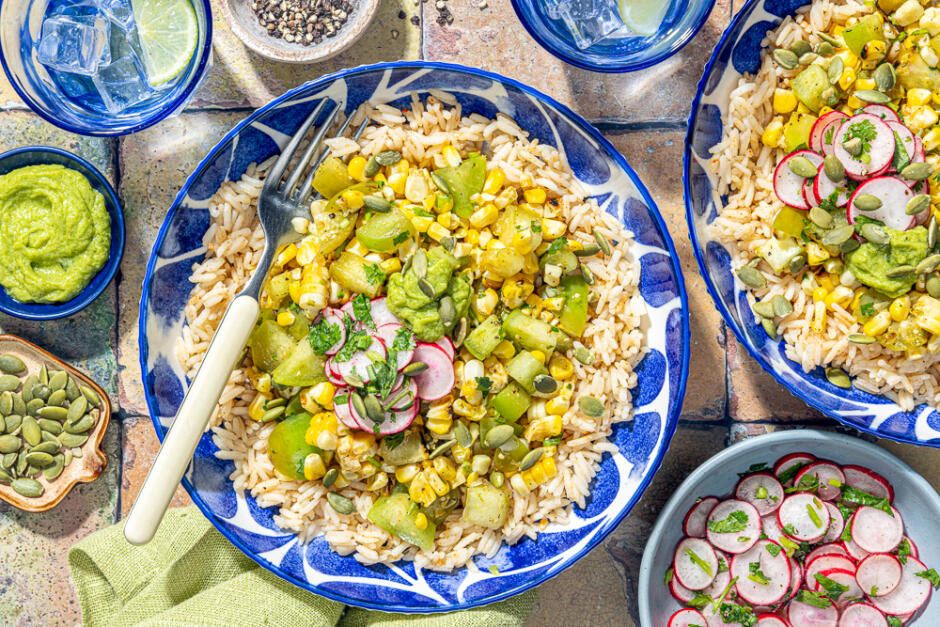 Zesty Vegan Taco Bowls