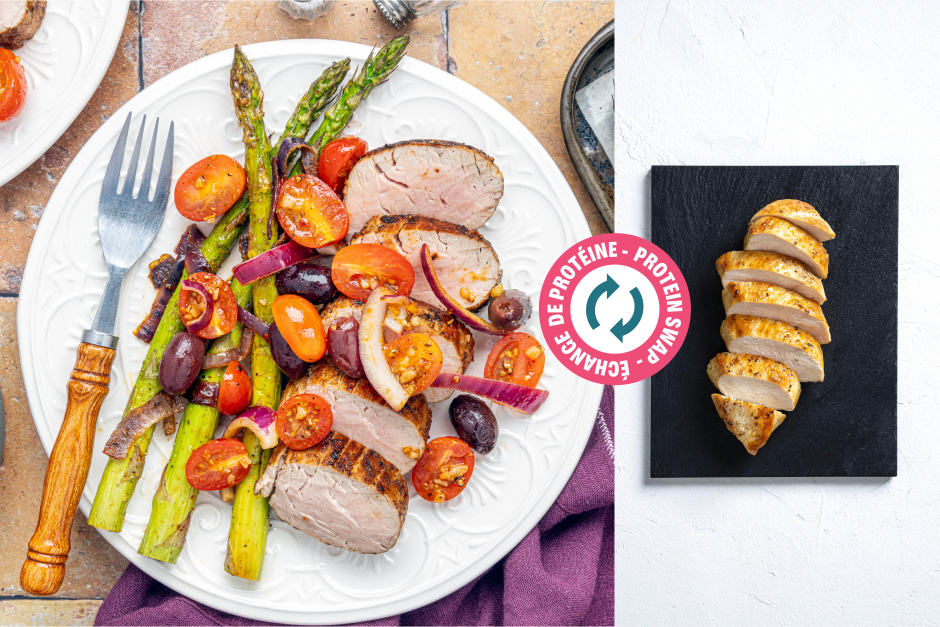 Protein Swap | Mediterranean Shores Roasted Chicken Breasts