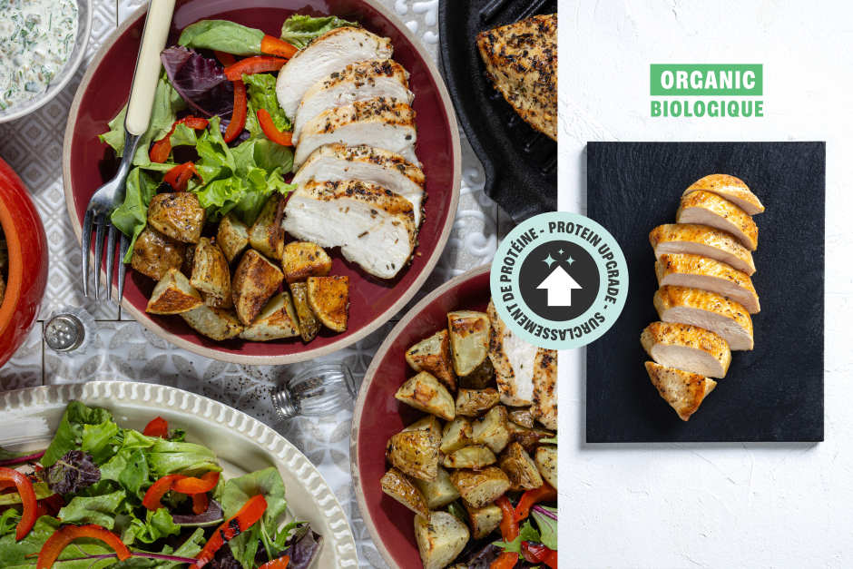 Protein Upgrade | BBQ ORGANIC Chicken Breasts with Cool Caper Sauce