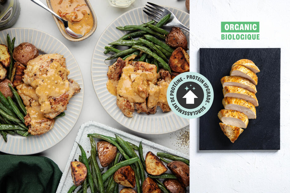 Protein Upgrade | Saucy ORGANIC Chicken with Sun-Dried Tomatoes