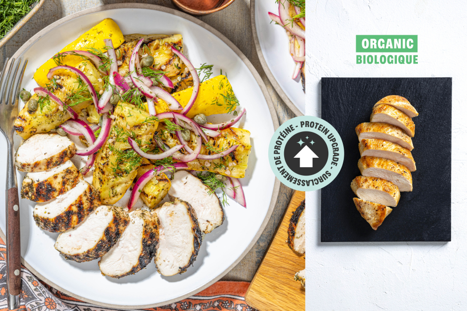 Protein Upgrade | Greek Pan-Grilled ORGANIC Chicken Breasts