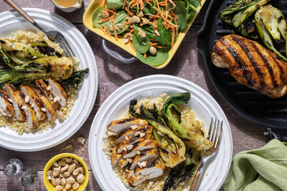 BBQ Mango Chutney Glazed ORGANIC Chicken Breasts