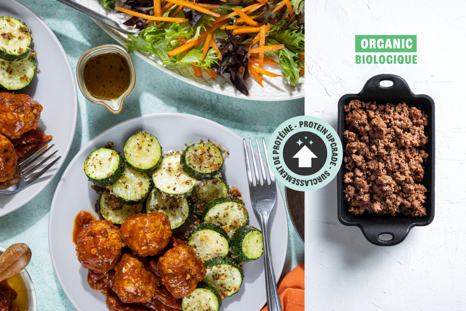 Protein Upgrade | Keto: ORGANIC Beef Meatballs in Sun-Dried Tomato Sauce