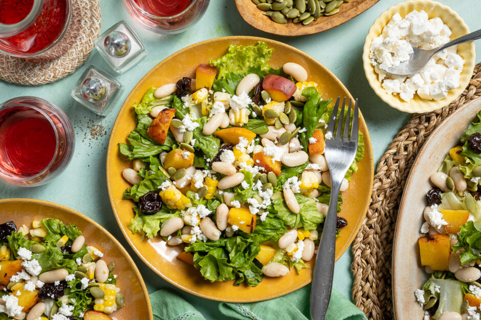 Grilled Summer Stone Fruit Salad