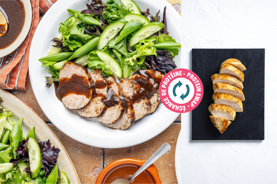 Protein Swap | Black Garlic Mexican Chicken Breasts