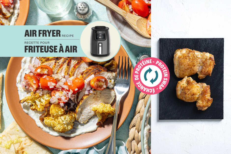 Échange de protéine | Shawarma de cuisses de poulet