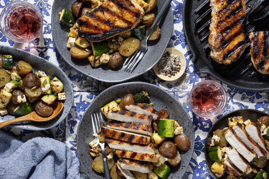 Côtelettes de porc BBQ aux épices à la mexicaine