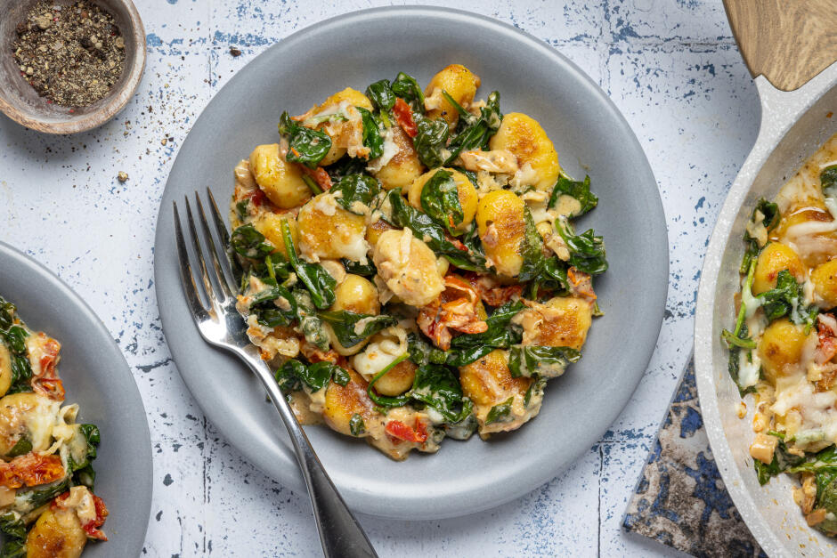 Quick Tuscan Gnocchi al Forno