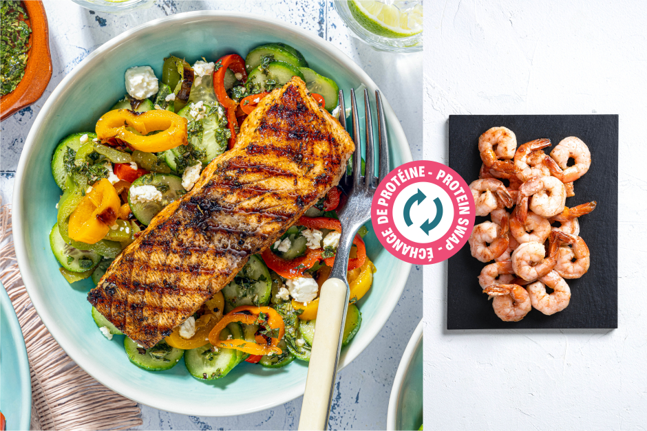 Protein Swap | Santorini Grilled Shrimp