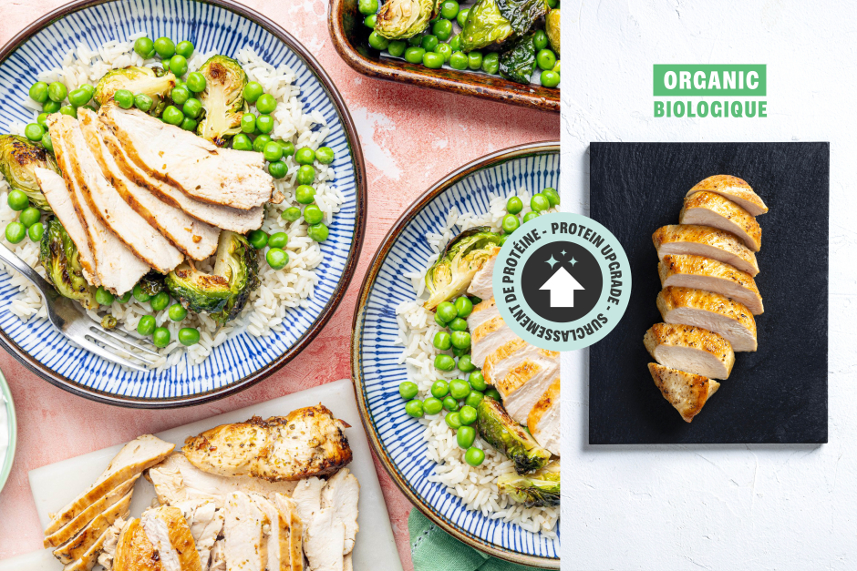 Protein Upgrade | Lemon, Garlic & Oregano ORGANIC Chicken