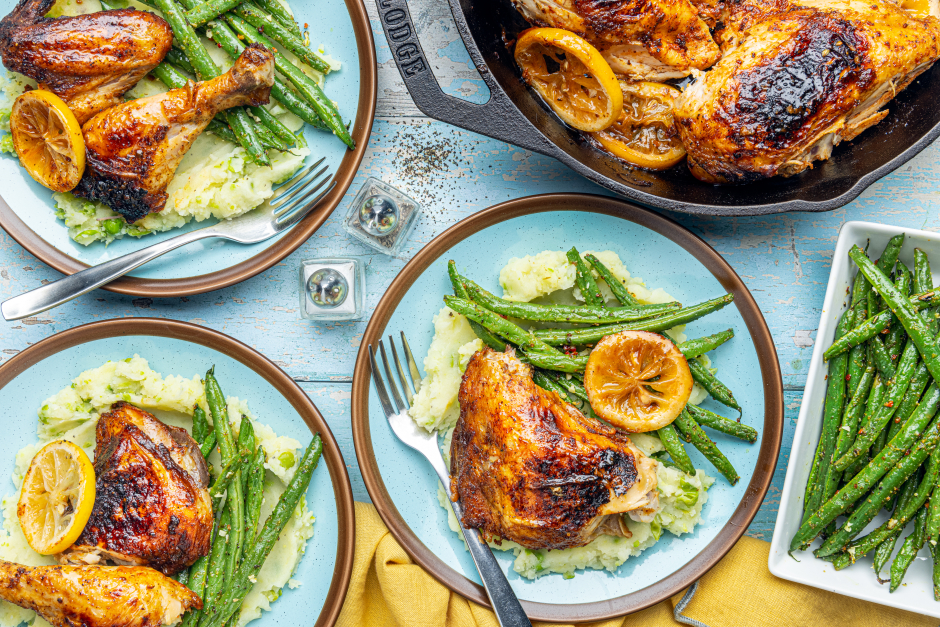 Poulet en crapaudine à la portugaise
