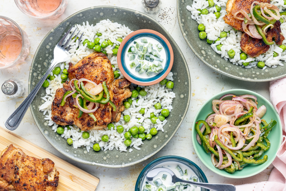 Arroz con pollo à la péruvienne