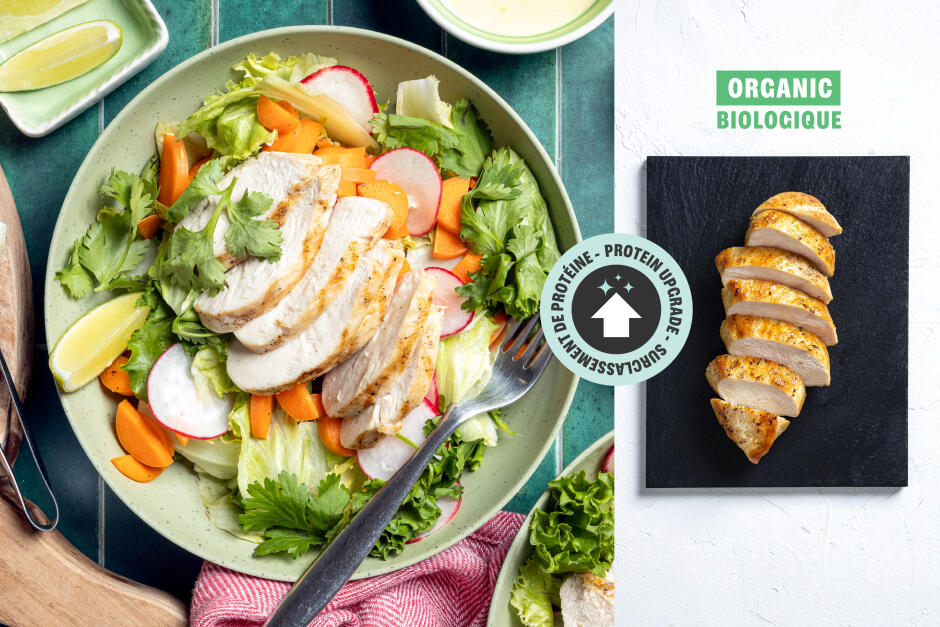 Surclassement de protéine | Bols de poulet BIO à la citronnelle