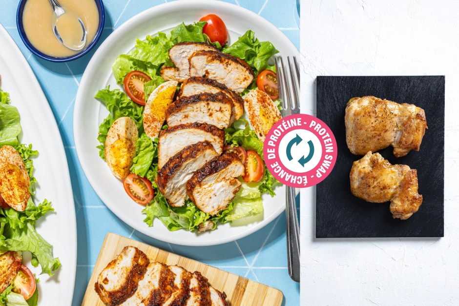 Protein Swap | BBQ-Glazed Chicken Salad