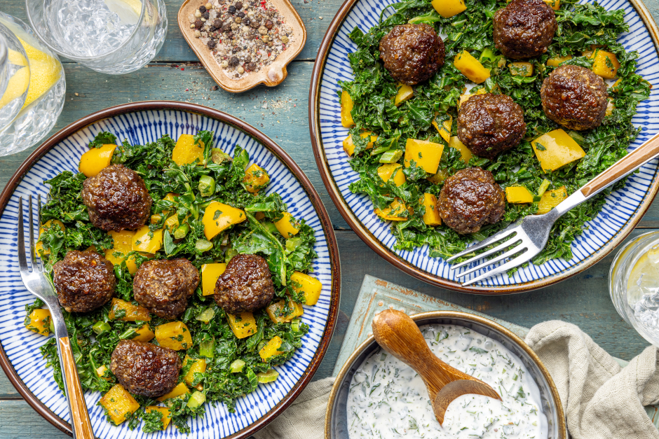 Carb-Wise: Ras el Hanout Beef Meatballs
