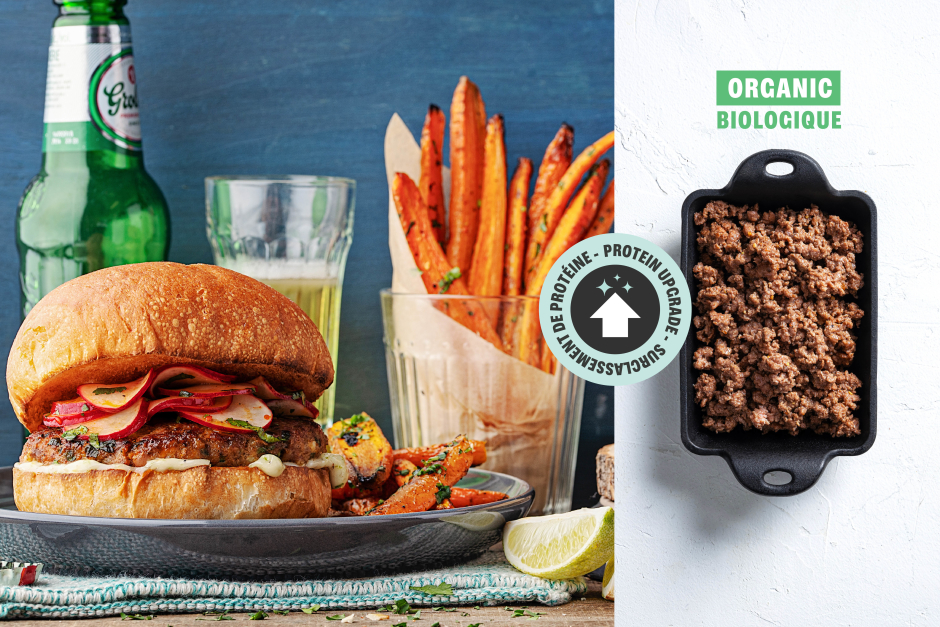 Protein Upgrade | Thai ORGANIC Beef Burgers