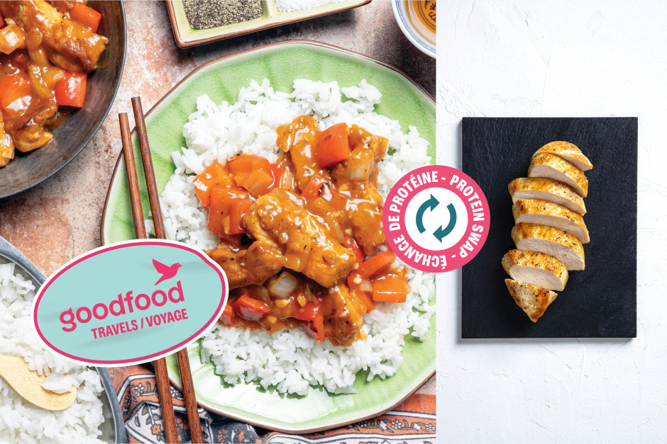 Échange de protéine | Goodfood voyage: Poulet aigre-doux de Hong Kong