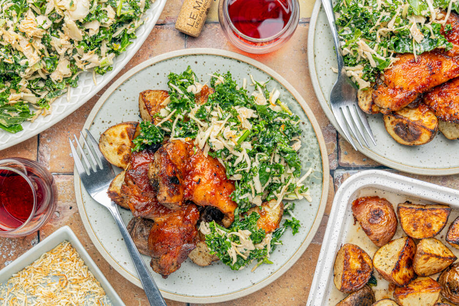 Spicy Jerk Chicken Traybake
