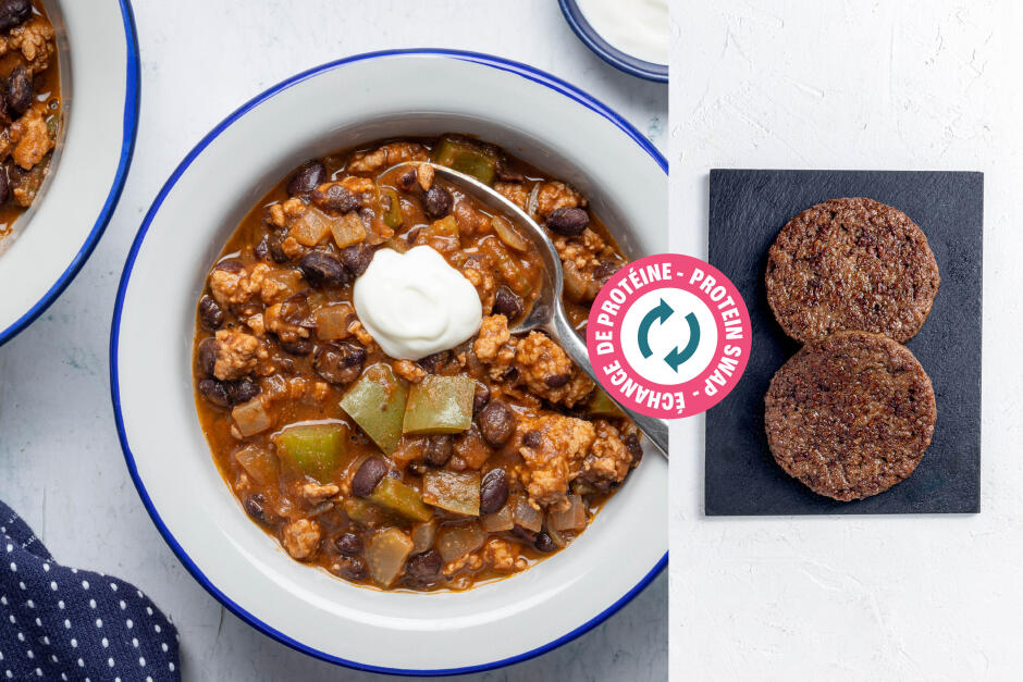 Échange de protéine | Casserole de chili con bœuf Impossibleᴹᴰ
