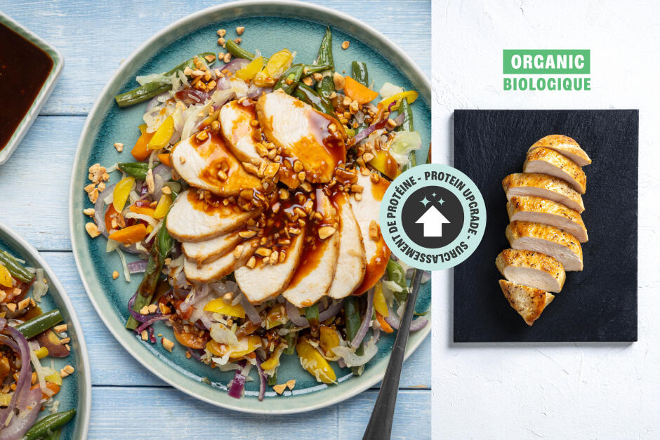 Surclassement de protéine | Poulet BIO adobo façon philippine avec arachides