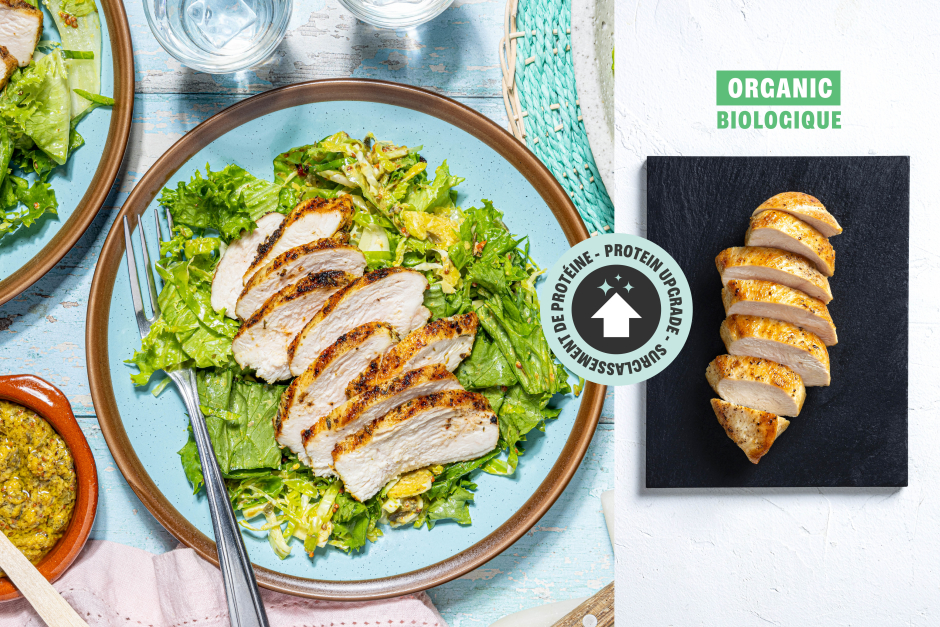 Protein Upgrade | Zesty Pan-Grilled ORGANIC Chicken Salad