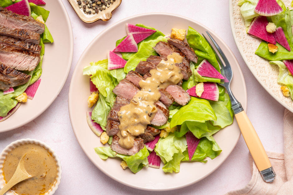 Quick Steak Au Poivre