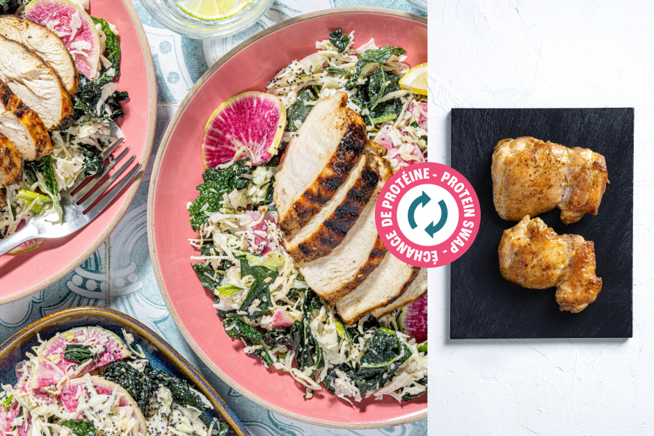 Protein Swap | BBQ Big Easy Chicken Thighs