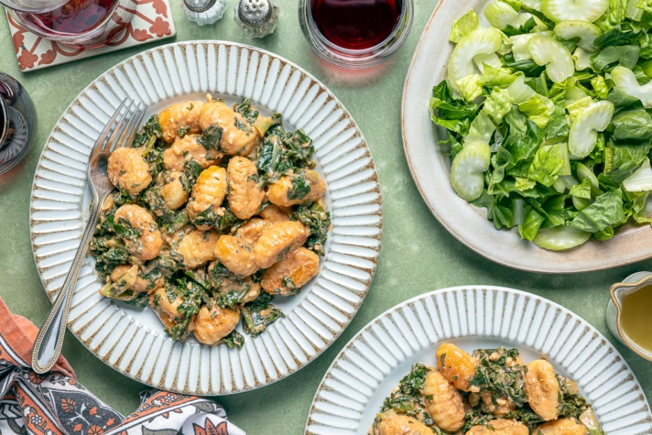 Creamy Tomato 'Vodka' Gnocchi