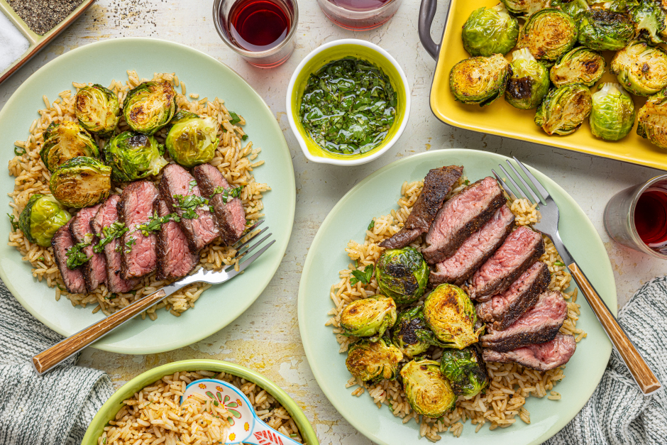 Steaks aux épices style sud-américain