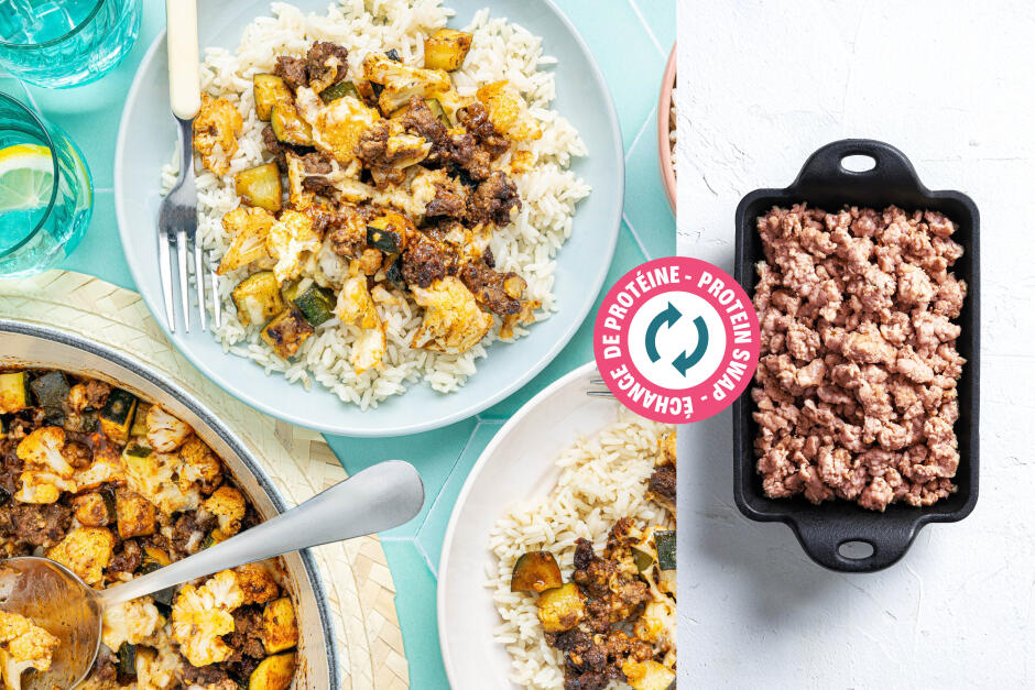 Protein Swap | Enchilada-Inspired Smoky Pork Bake