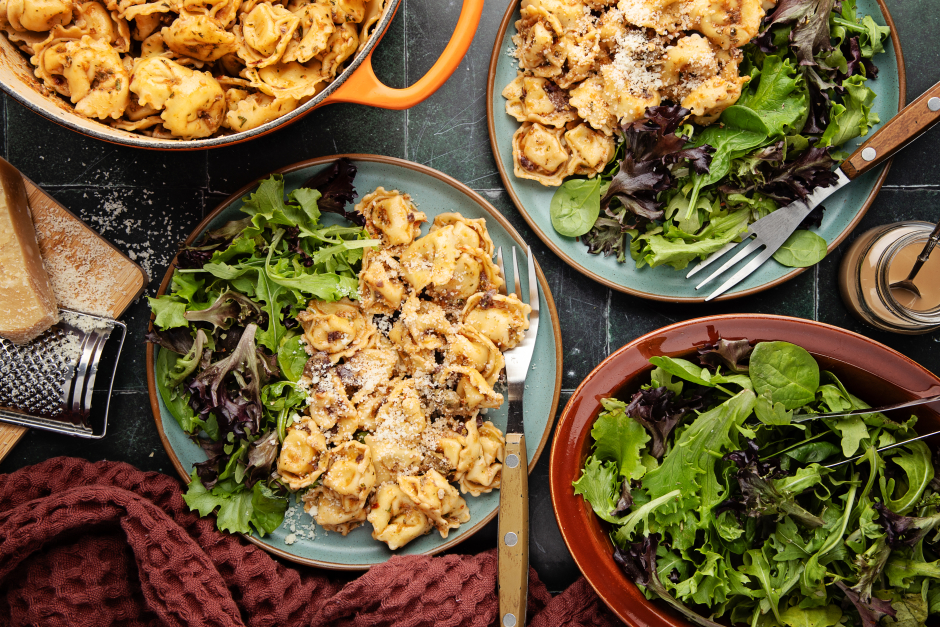 Fast ’n’ Hot Tortellini Puttanesca