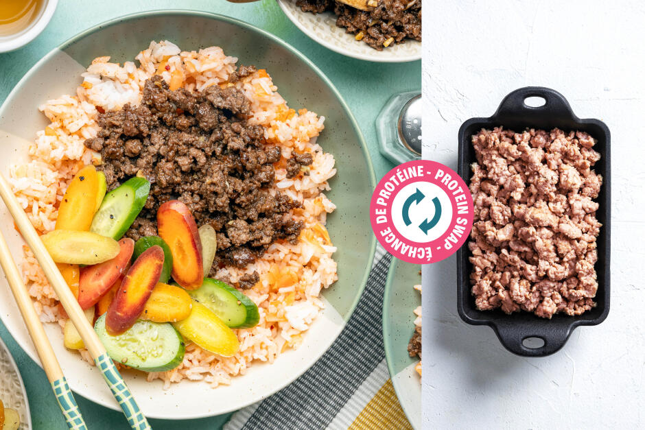 Échange de protéine | Dinche hachée bulgogi coréen