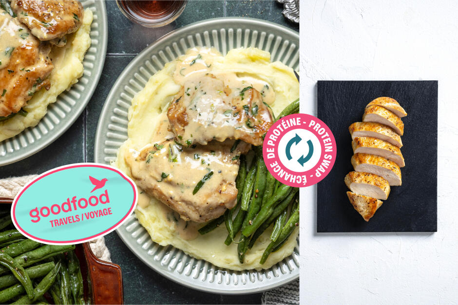 Échange de protéine | Goodfood voyage: Poulet à la moutarde de France