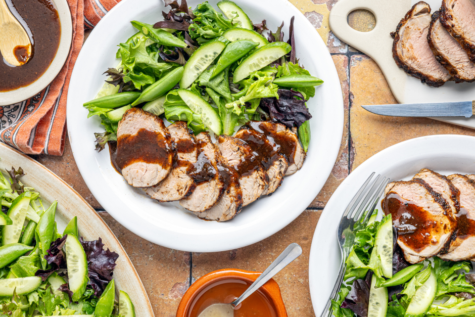 Black Garlic Mexican Pork Tenderloin