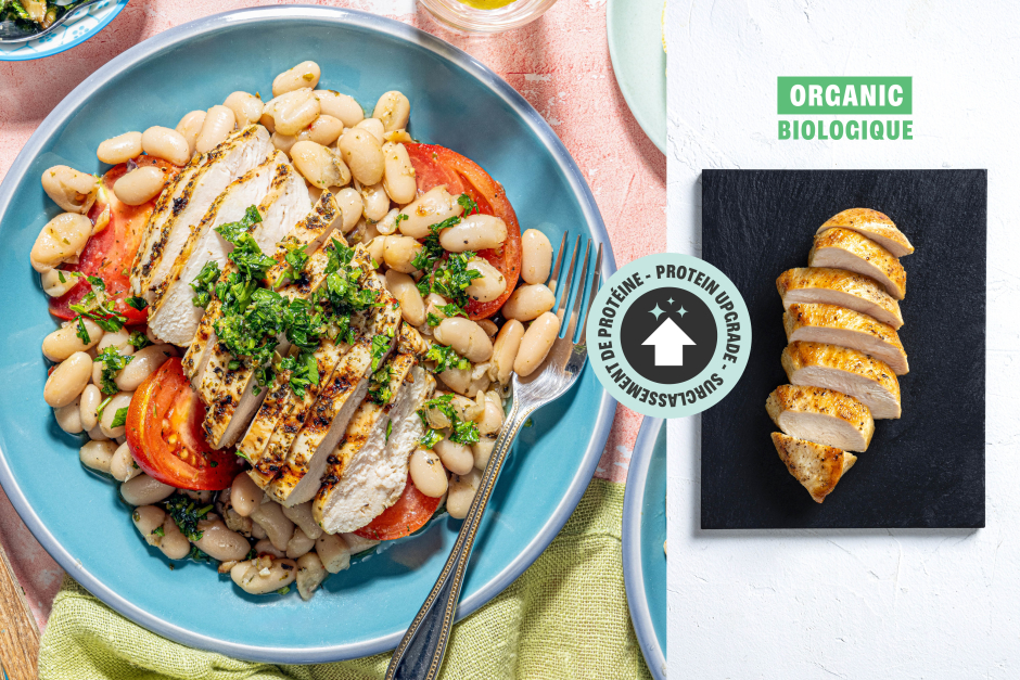 Surclassement de protéine | Poulet BIO garni de gremolata