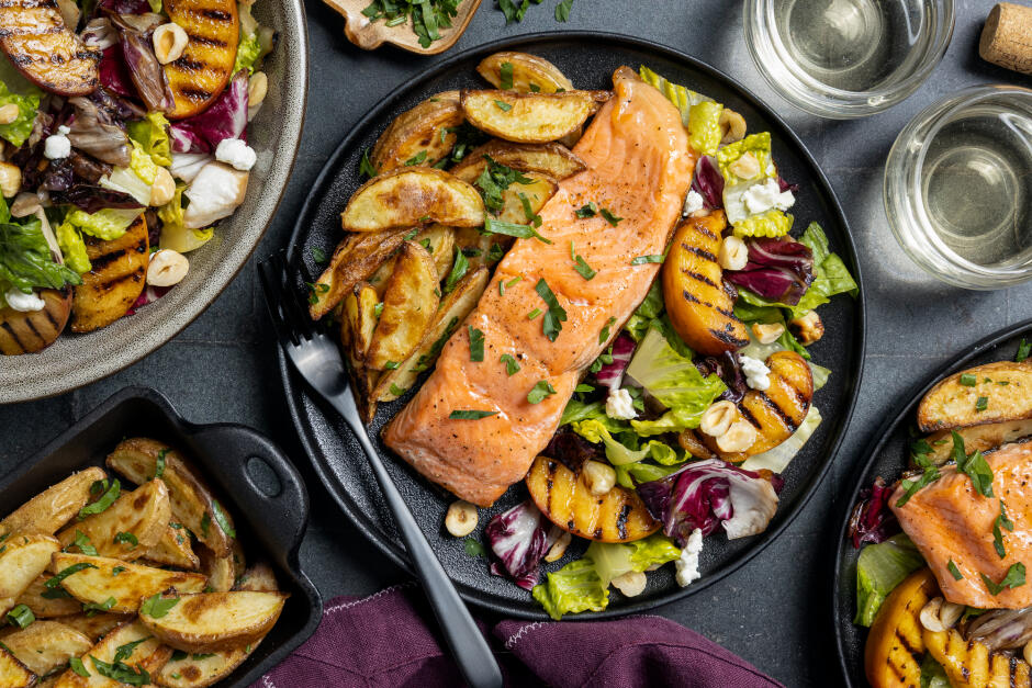 Grilled Steelhead Trout