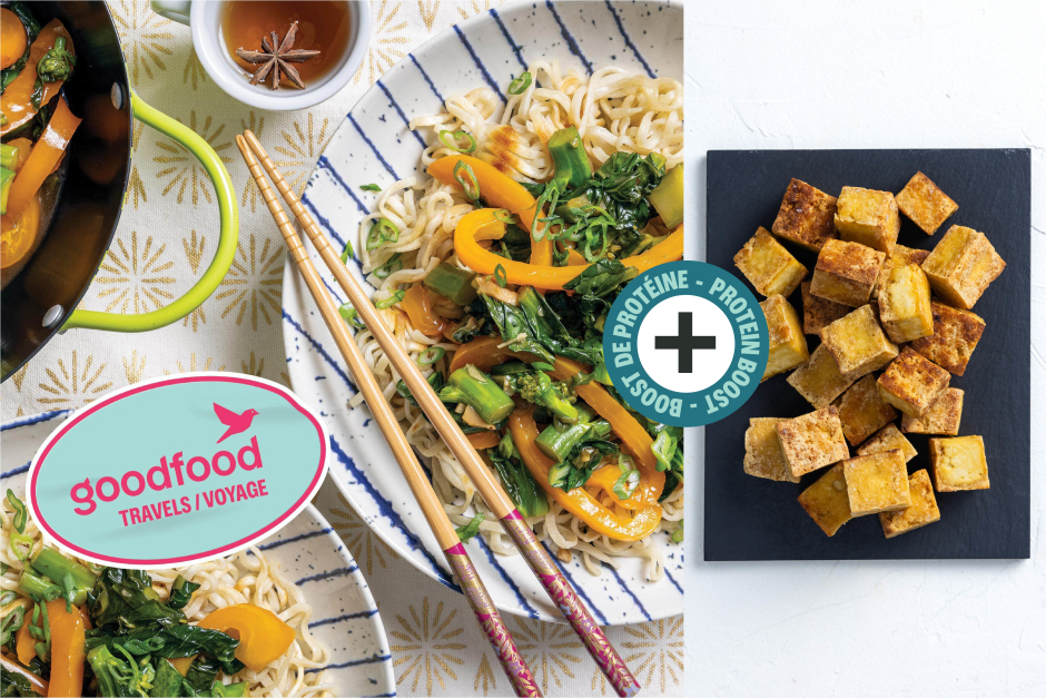 Protein Boost | Goodfood Travels: Hong Kong Veggie & Tofu Chow Mein