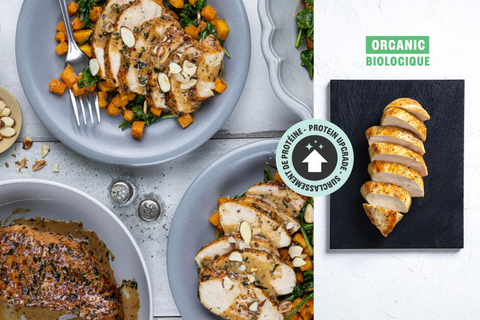 Protein Upgrade | ORGANIC Chicken with Tarragon-Mustard Sauce