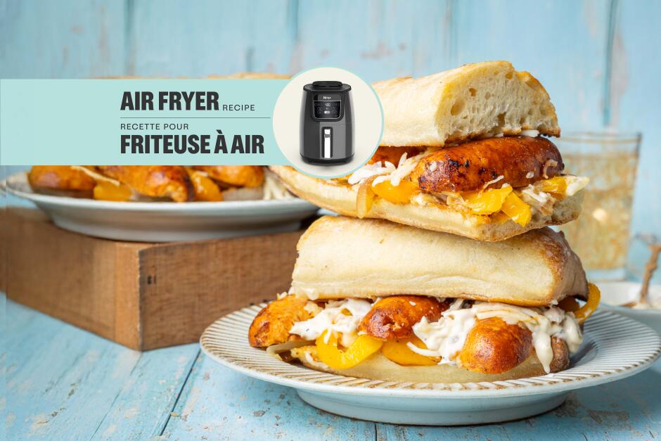 Italian-Style Chicken Sausage & Pepper Sandwiches